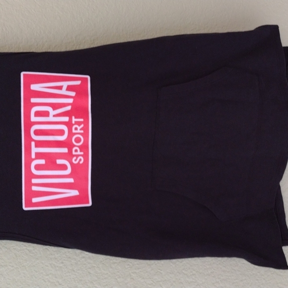 Victoria Secret Sport Workout Muscle Hoodie With Front Pocket - Picture 2 of 9